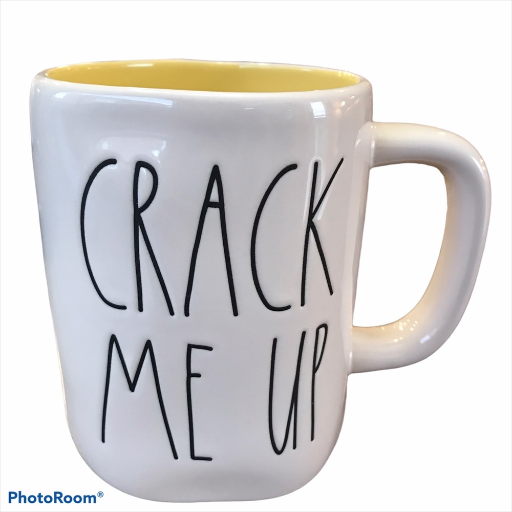 NEW Rae Dunn CRACK ME UP Mug